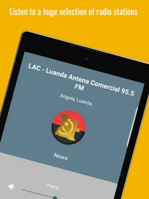 📻 Angola Radio Stations 🇦🇴 android App screenshot 2