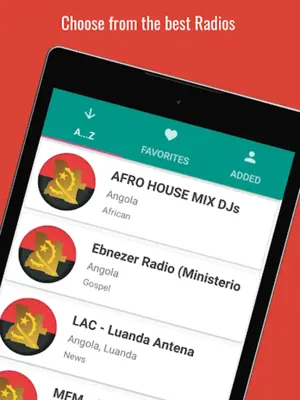 📻 Angola Radio Stations 🇦🇴 android App screenshot 3